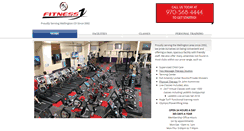 Desktop Screenshot of fitness1clubs.com