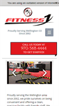 Mobile Screenshot of fitness1clubs.com